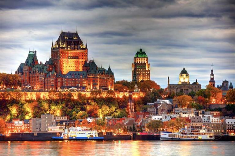 Quebec là thành phố cổ lâu đời tại Canada