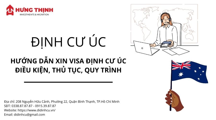 Tìm hiểu điều kiện, thủ tục và quy trình xin visa định cư Úc 