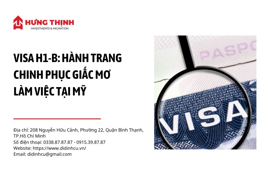 Visa H1B – Hành Trang Chinh Phục Giấc Mơ Làm Việc Tại Mỹ